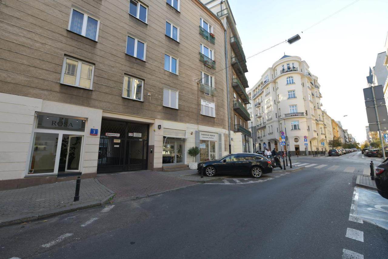 Wilcza 3 - Apartament Dla 4 Osob - 260M Do Ambasady Usa - Duzy Balkon Od Strony Dziedzinca - Wifi - Good Apartments Варшава Екстер'єр фото